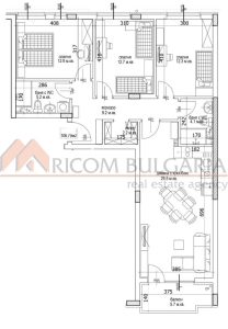 РИКОМ БЪЛГАРИЯ ви предлага просторен четиристаен апартамент в новостроящ се модерен жилищен комплекс в Кайсиева градина - 2 - Ricom Bulgaria