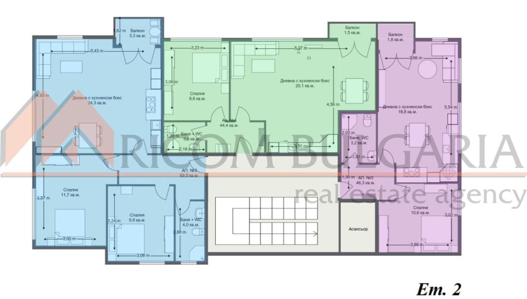 Нов проект. Сграда "ELLA"в кв.Виница - 9 - Ricom Bulgaria