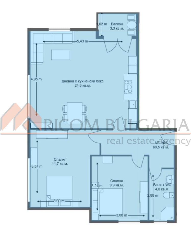 Нова сграда "ELLA"в кв.Виница. - 8 - Ricom Bulgaria