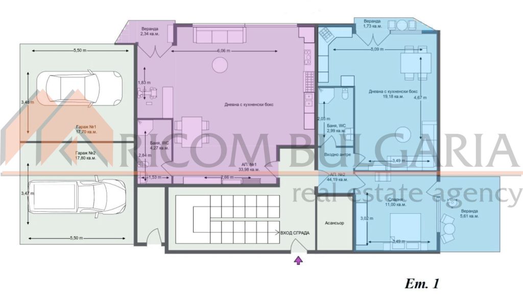 Сграда "ELLA" - 9 - Ricom Bulgaria