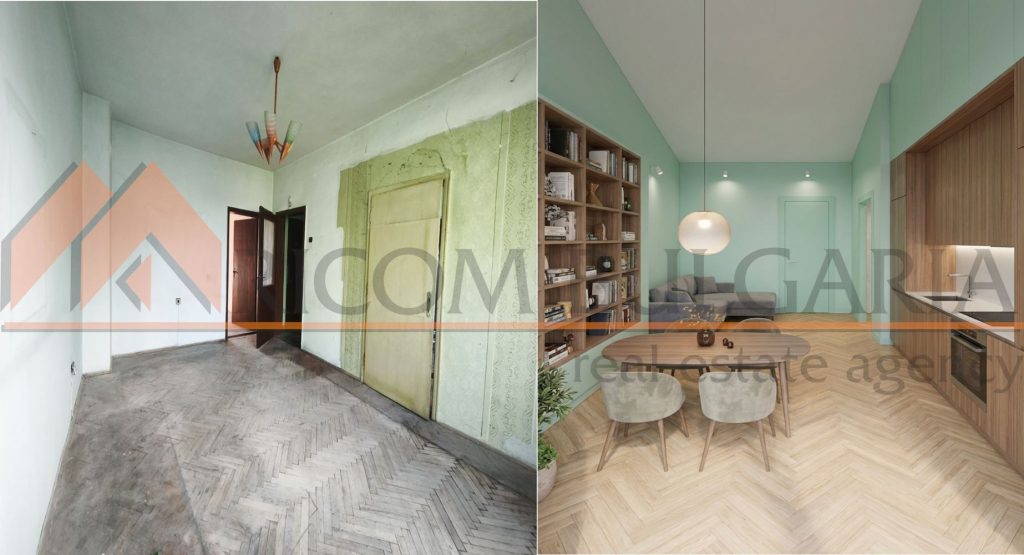 Тристаен апартамент с изключителен потенциал в кв. Трошево - 1 - Ricom Bulgaria