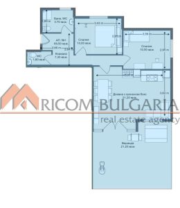 Тристаен апартамент в кв.Бриз с Акт 16 - 11 - Ricom Bulgaria